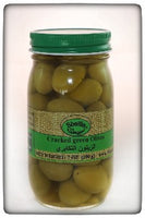 Tukebri Green Cracked Olives